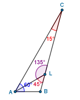 Триъгълник - две синусови теореми.png