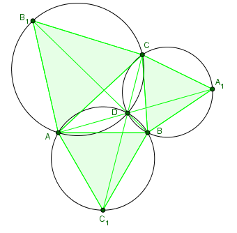 Равностранни триъгълници на страните.png